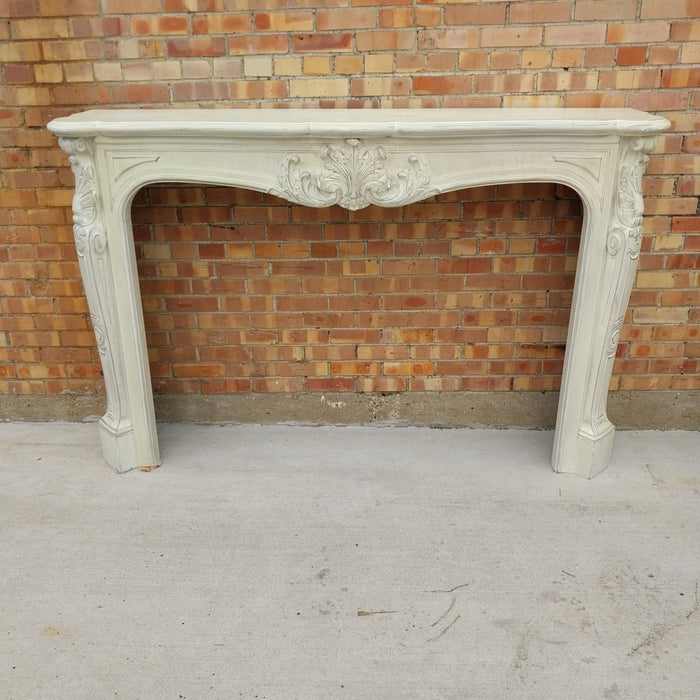 FAUX MARBLE MANTLE