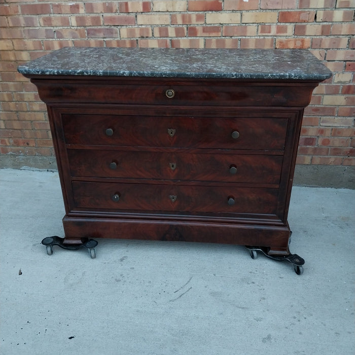 SAINT ANNE MARBLE TOP LOUIS PHILIPPE CHEST