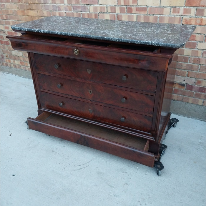 SAINT ANNE MARBLE TOP LOUIS PHILIPPE CHEST