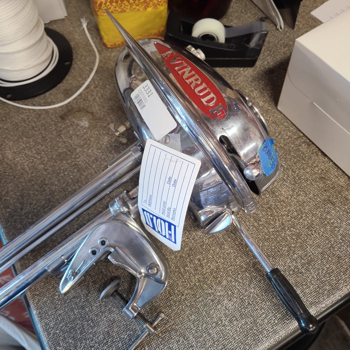 EVINRUDE TINY CHROME MOTOR