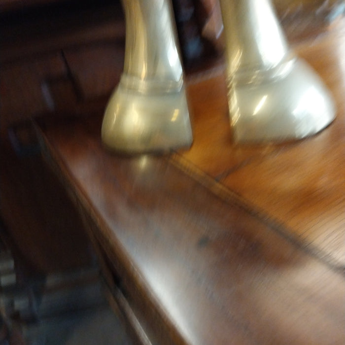 PAIR DUCK BRASS BOOKENDS