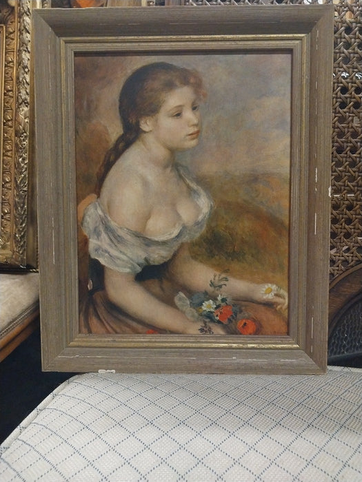 SMALL FAMOUS RENOIR PRINT IN FRAME