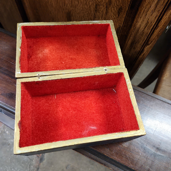 DOMED FLORENTINE BLUE BOX