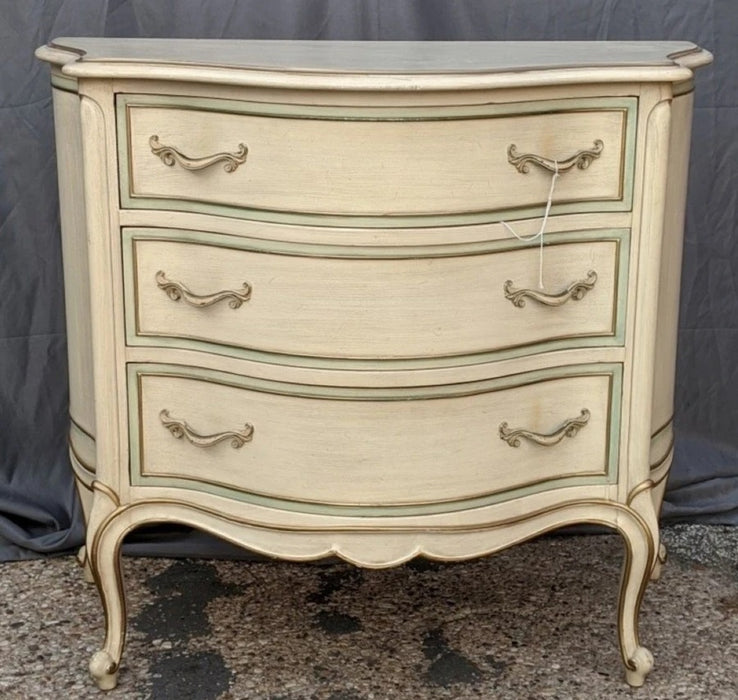 LOUIS XV STYLE PAINTED 3 DRAWER CHEST