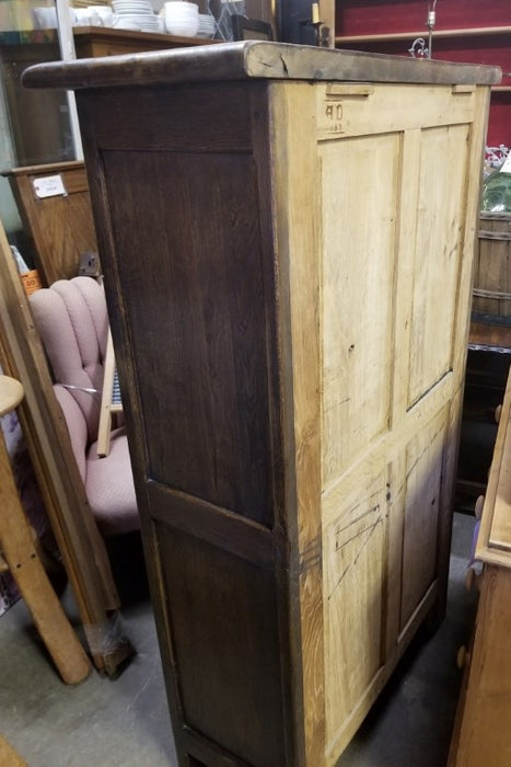 Small Rustic French oak bookcase