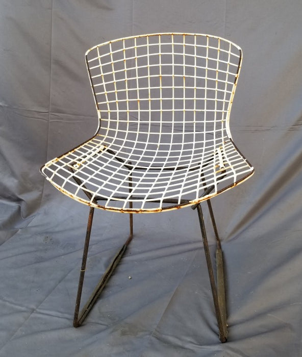 DESIGNER WIRE CHAIR-AS IS CONDITION