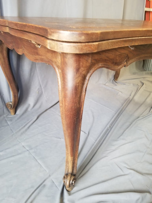 LOUIS XV STYLE DRAW LEAF DINING TABLE