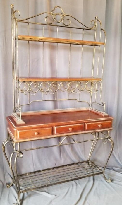 IRON AND CHERRY BAKERS RACK