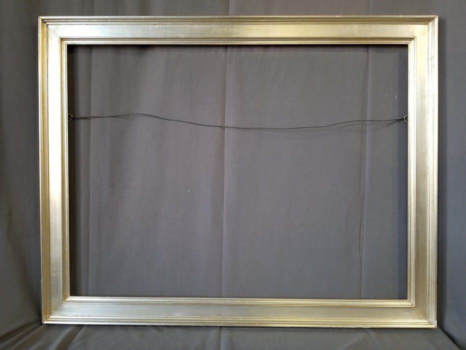 SILVER FINISHED WOOD FRAME