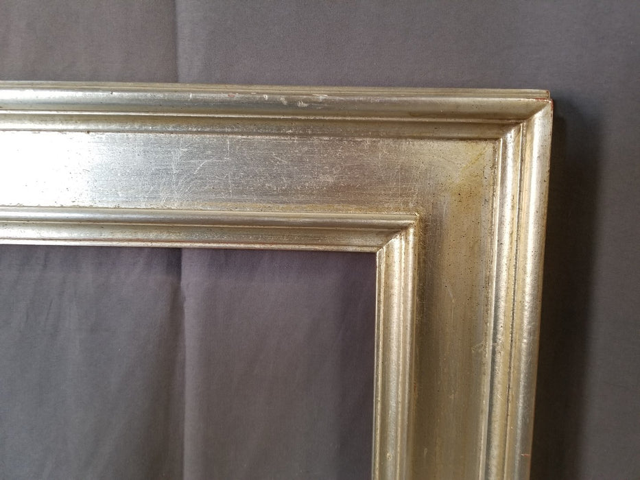 SILVER FINISHED WOOD FRAME