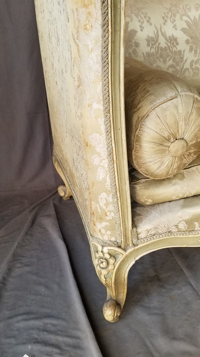 LOUIS XV STYLE HIGH BACK AND ARMS SOFA