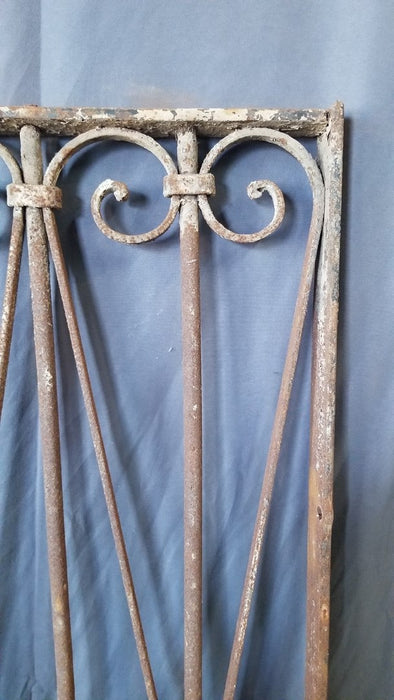 PAIR SMALL IRON PANELS EACH 19" X 48"  PAIR (38" X 48" TOGETHER)