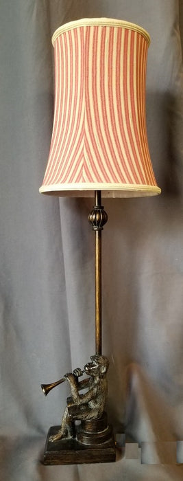 RESIN MONKEY LAMP-NOT OLD