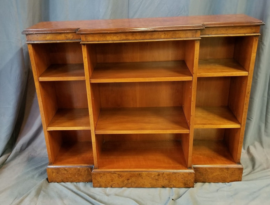 SMALL MAHOGANY CONSOLE BOOKCASE