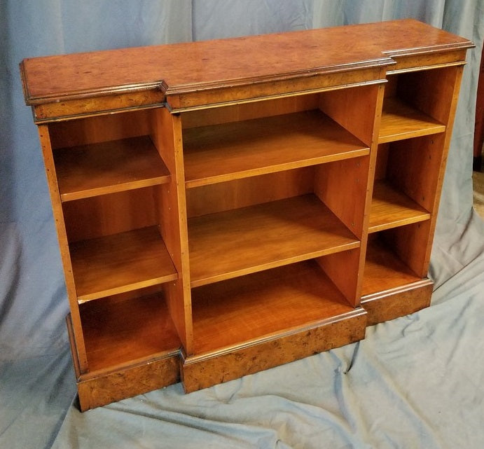 SMALL MAHOGANY CONSOLE BOOKCASE