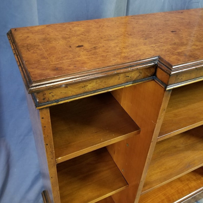 SMALL MAHOGANY CONSOLE BOOKCASE