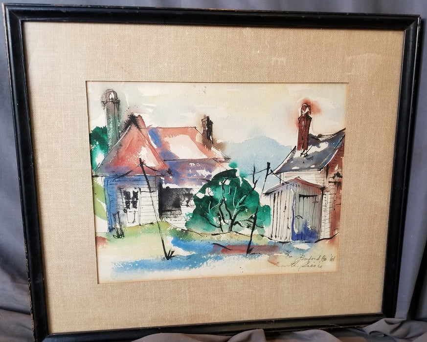 WATER COLOR OF BUFORD GEORGIA