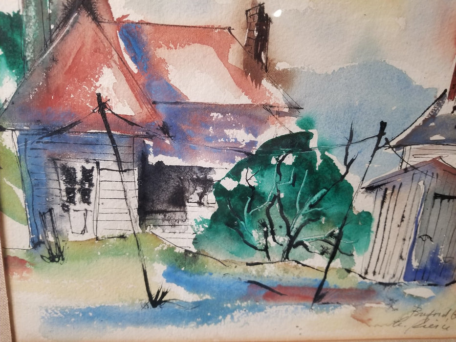 WATER COLOR OF BUFORD GEORGIA