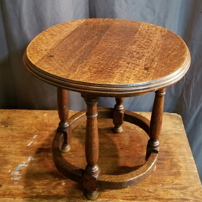 OVAL RUSTIC FLEMISH TABORET