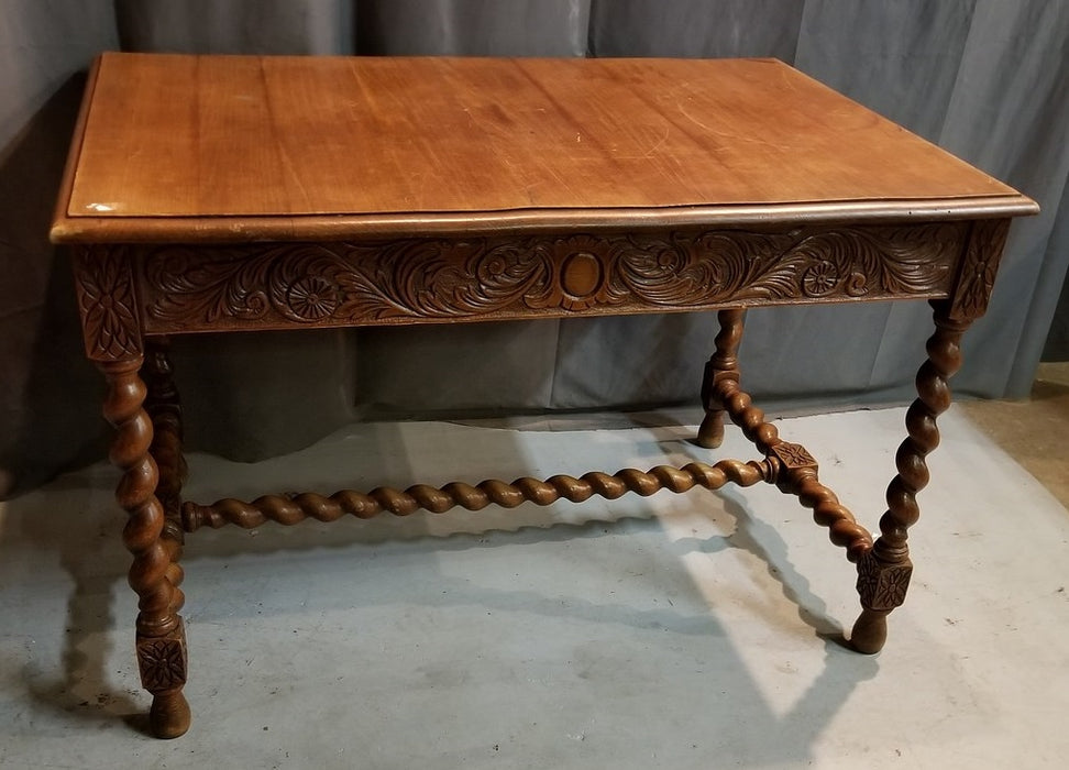 SMALL BARLEY TWIST LIBRARY TABLE
