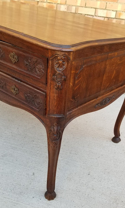 COUNTRY FRENCH LARGE OAK PARTNERS DESK