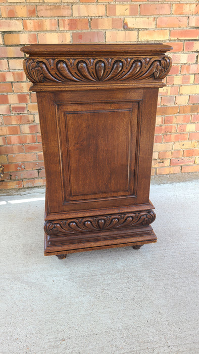 RENNAISANCE REVIVAL HIGHLY CARVED OAK JAM CUPBOARD