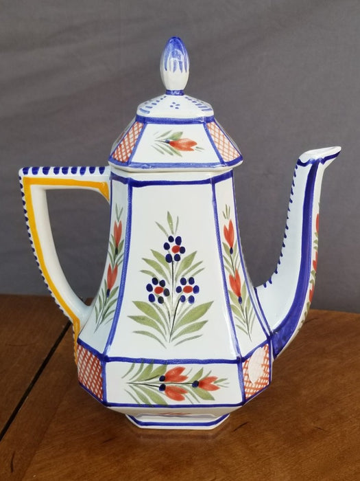 HB HENRIOT QUIMPER POTTERY TEAPOT