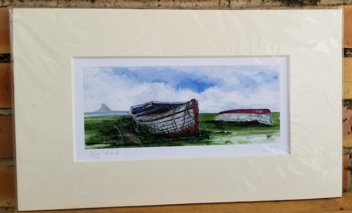 SMALL HOLY ISLAND UMFRAME GICLEE