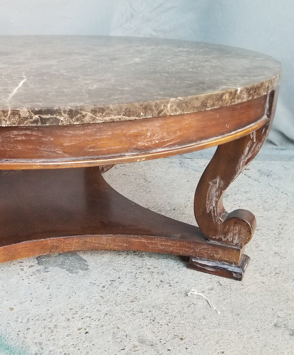 1" THICK ROUND MARBLE TOP ONLY