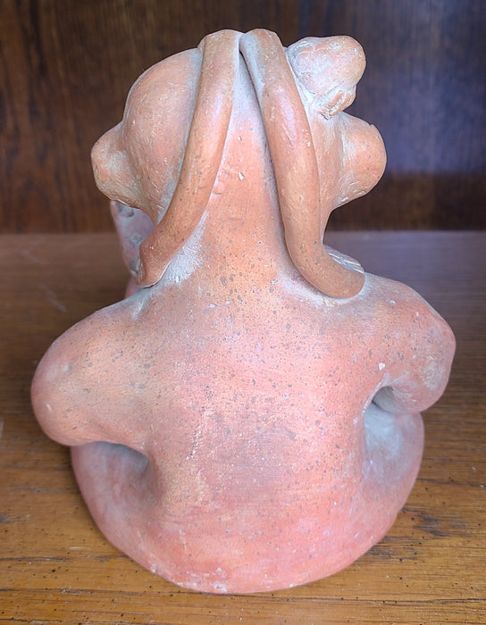 FEMALE FETISH FIGURE IN CLAY