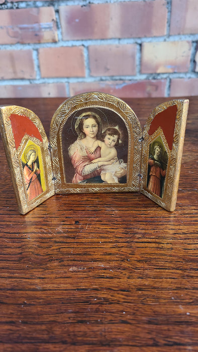TINY TRIPTIC OF MARY