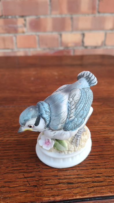 HAND PAINTED SMALL BLUE BIRD