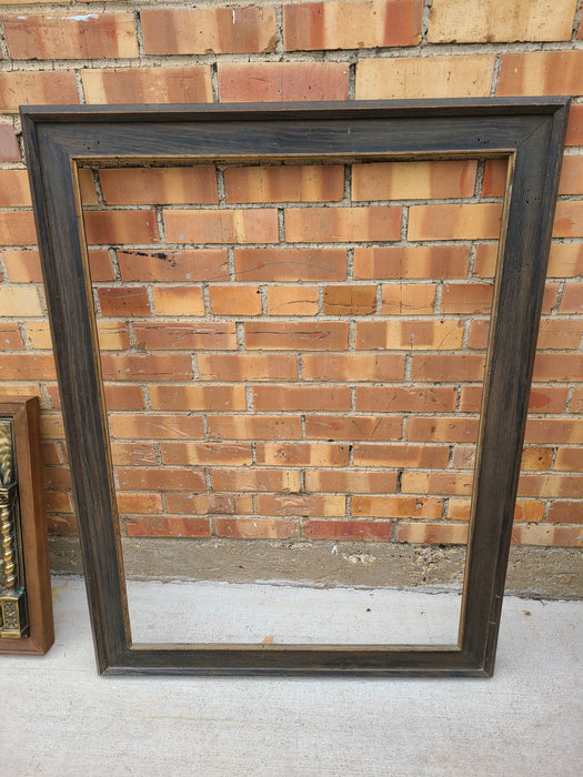 LARGE RUSTIC DARK FRAME