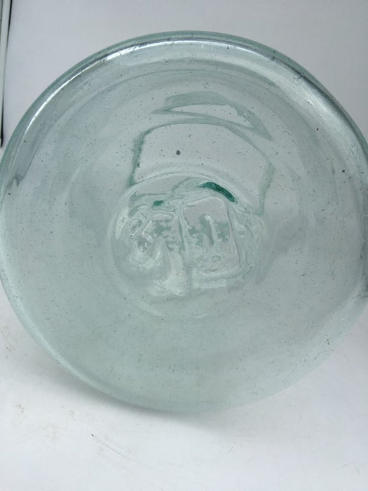 LARGE WIDE MOUTH GLASS JAR