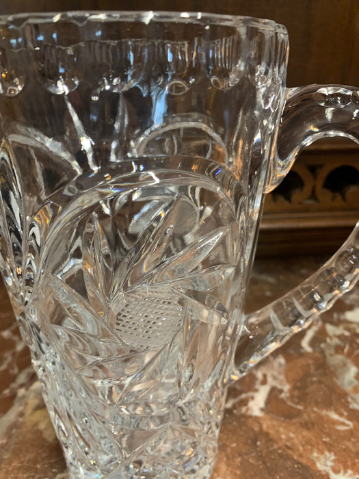 CRYSTAL PINWHEEL PITCHER