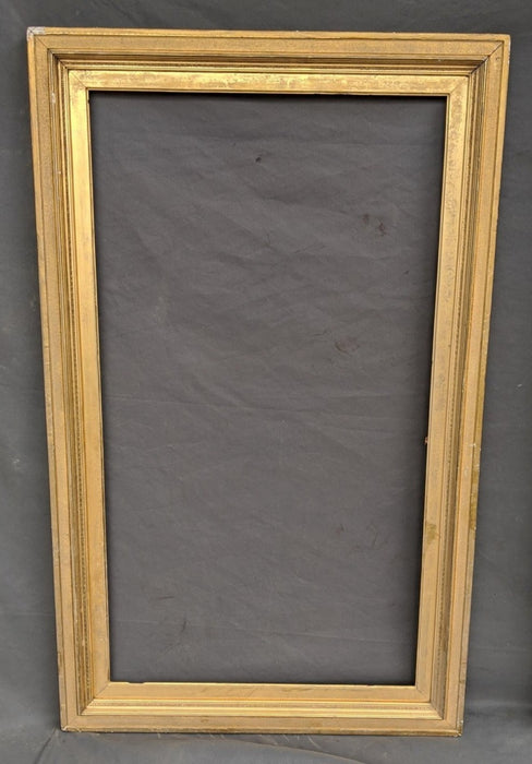 FLAT GOLD FRAME WITH DAMAGE