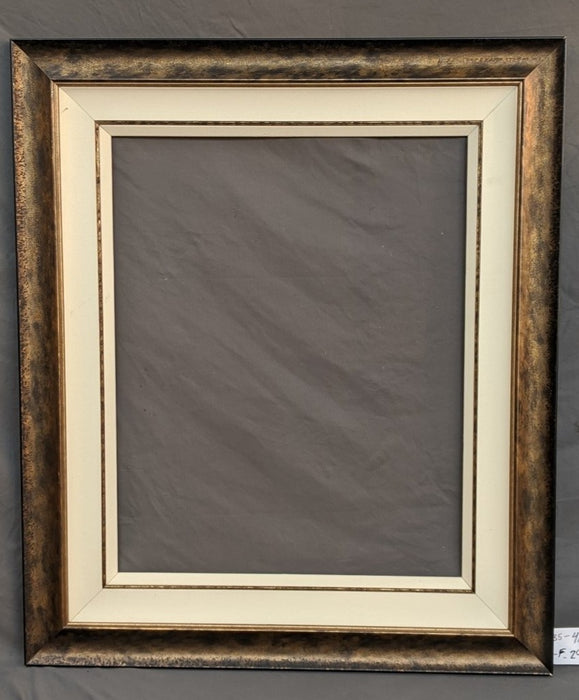 NICE REVERSE GOLD AND BLACK FRAME WITH NLINER
