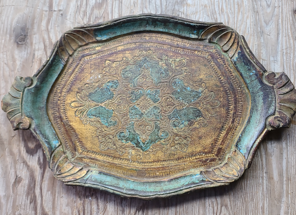 SMALL FLORENTINE TRAY