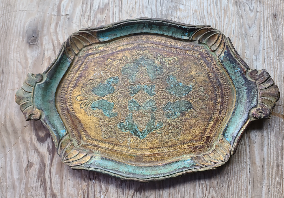 SMALL FLORENTINE TRAY