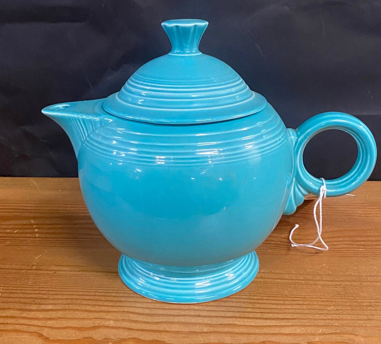 TURQUOISE FIESTA COFFEE POT