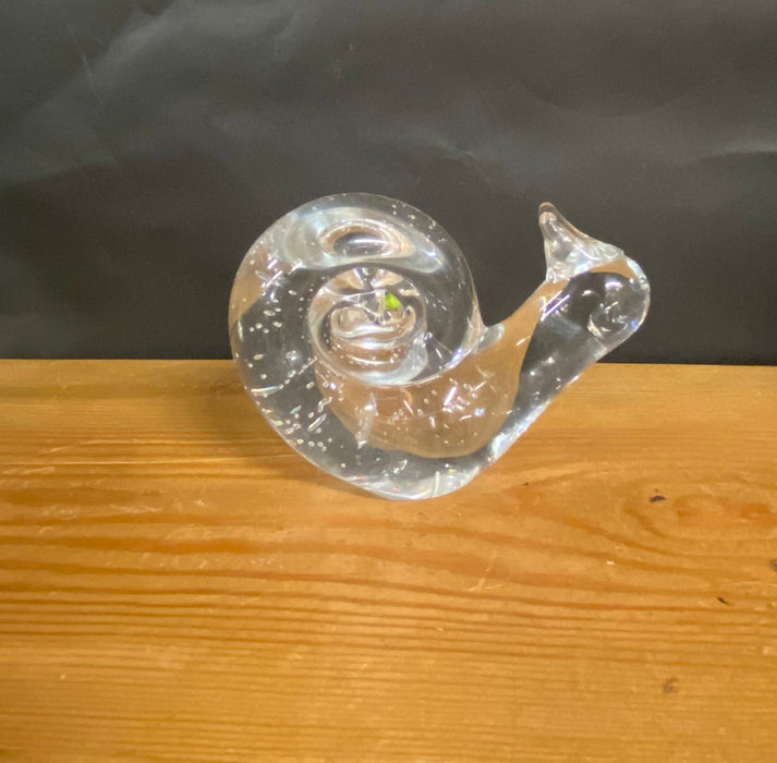 CRYSTAL SNAIL FIGURE