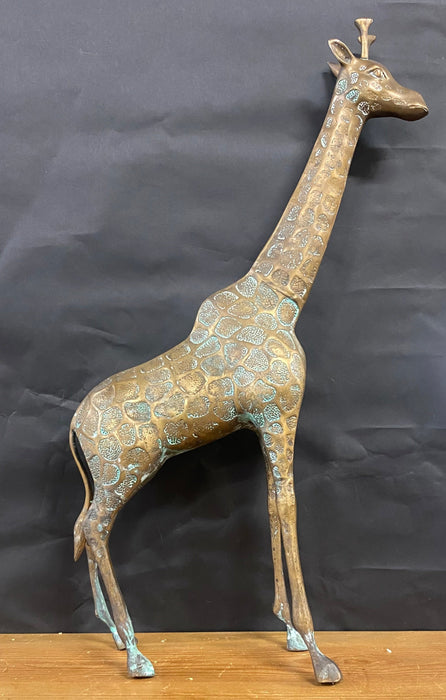 PAIR OF LARGE GIRAFFE STATUES