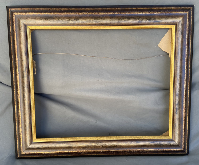 MEDIUM BLACK, GOLD, AND GRAY FRAME