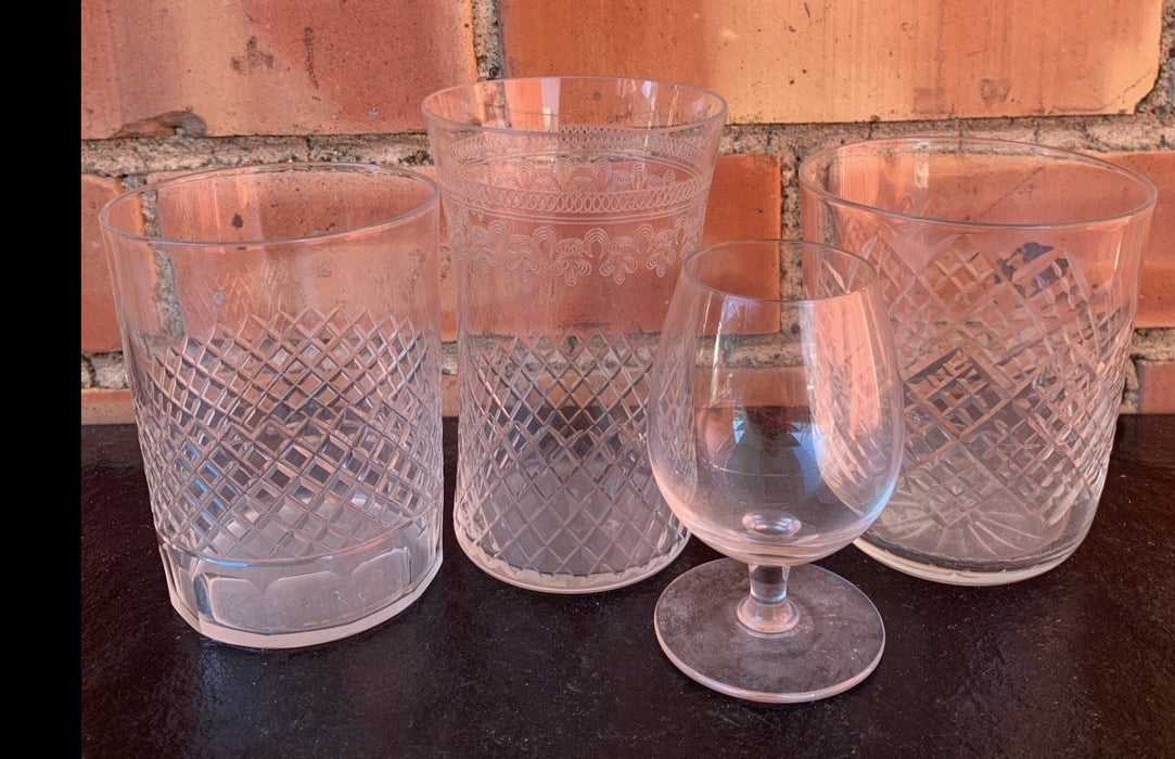 PAIR OF MISCELLANEOUS GLASSES