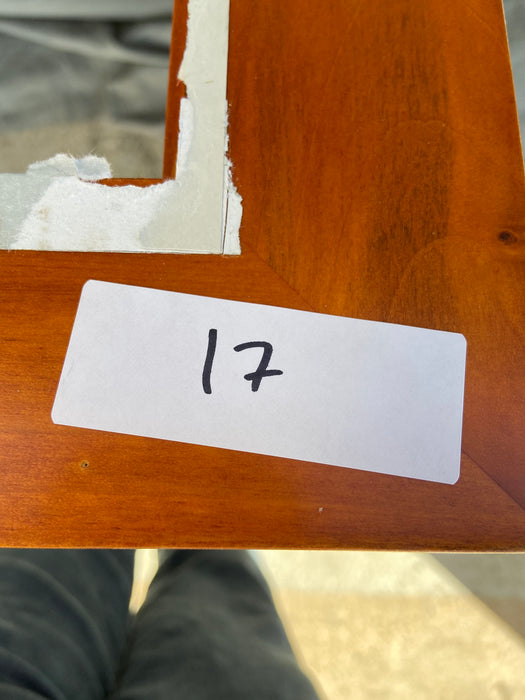 SIMPLE LIGHT BROWN FRAME