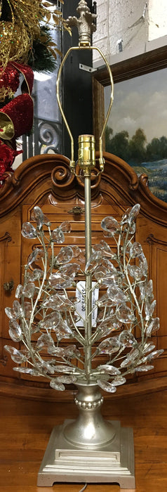 CRYSTAL PRISMS LAMP - AS IS