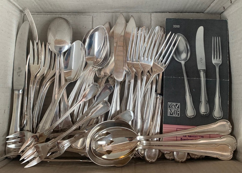 68 PIECE SET OF VINTAGE GERMAN SILVERWARE