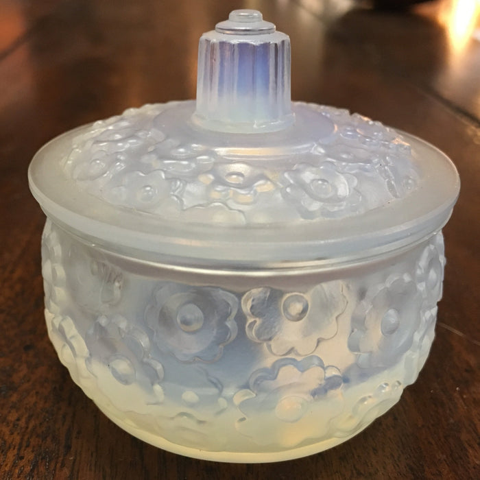 SMALL SABINO GLASS LIDDED JAR