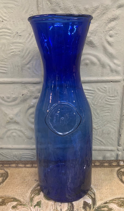 COBALT WATER CARAFE