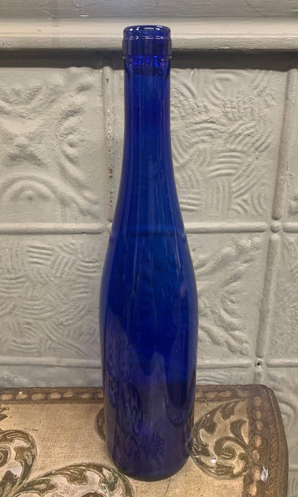 TALL COBALT BOTTLE